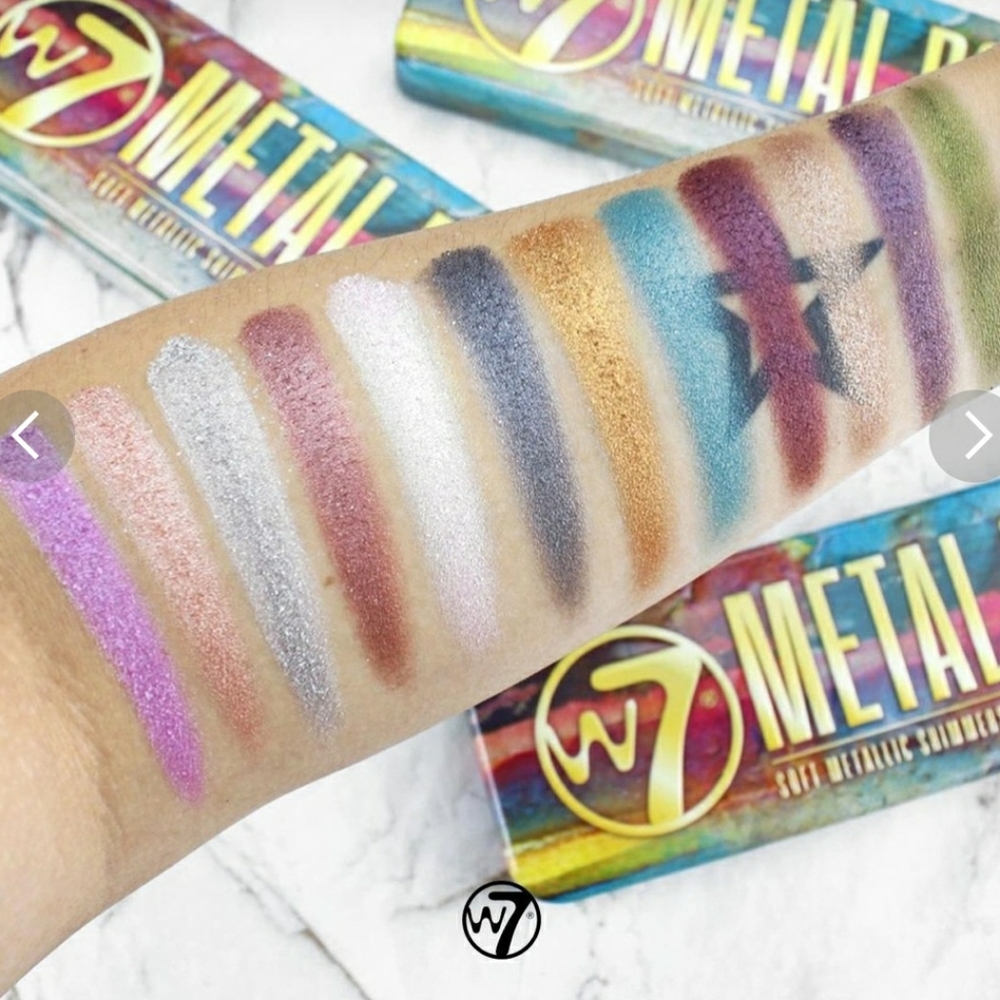 W7 Metal Pop Soft Metallic Shimmers - Picture 3 of 4